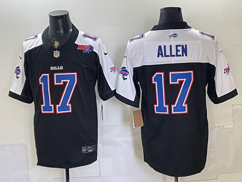 Men 2026 Buffalo Bills #17 Allen black Nike Limited NFL Jersey 072002
